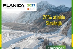 20% atlaide auto nomai Slovēnijā Europcar